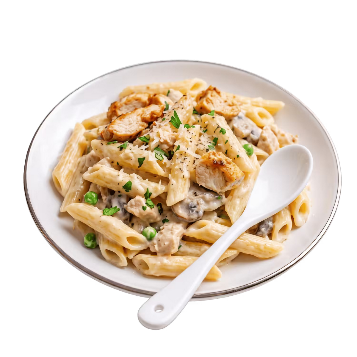 Alfredo Chicken Pasta (White Sauce)
