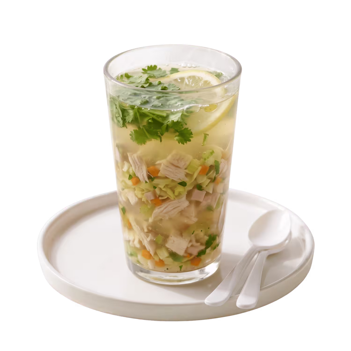 Chicken Lemon Corriender Soup