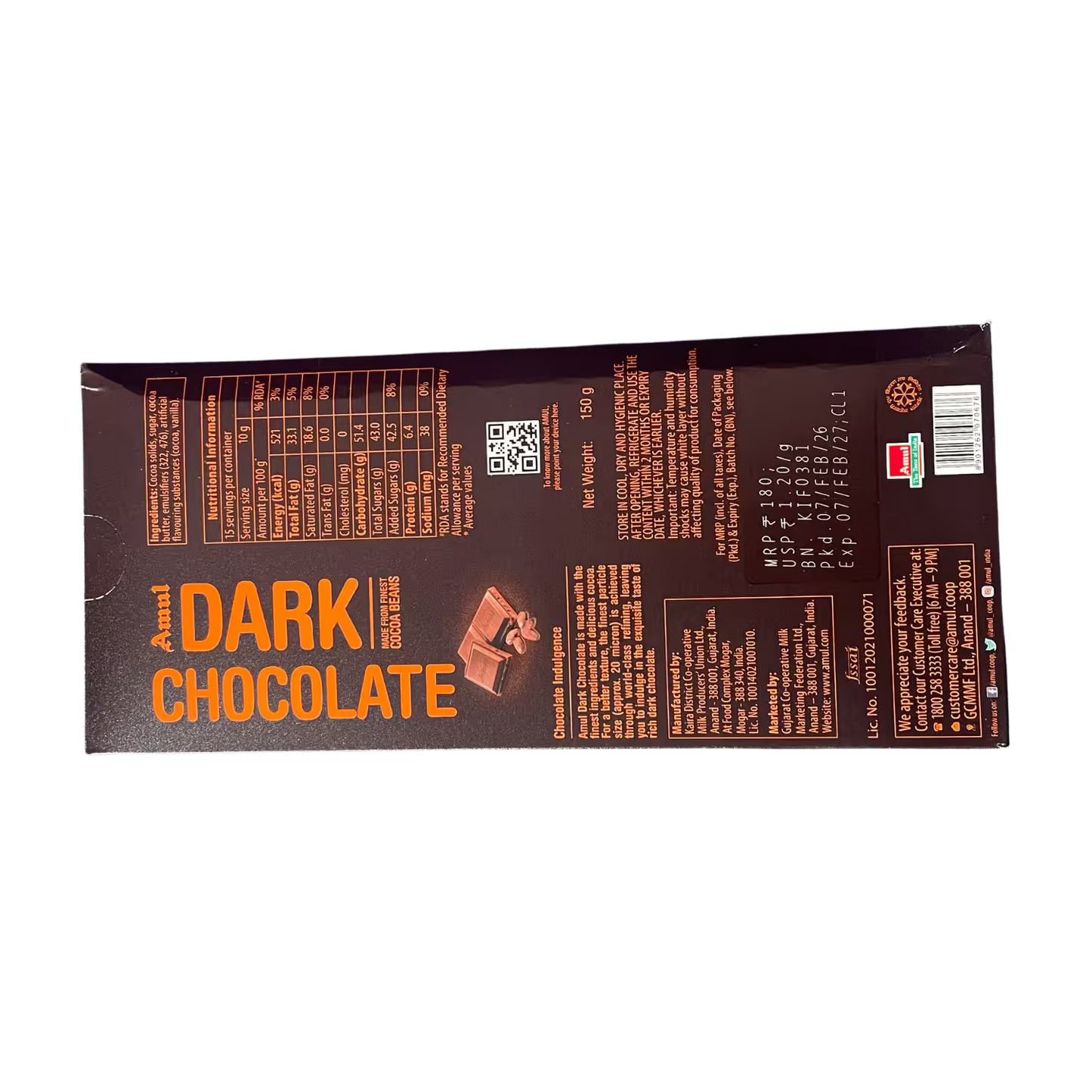 Dark Chocolate Amul