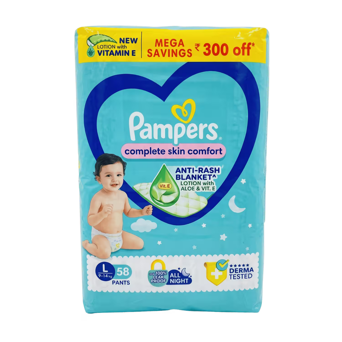Pampers L 58 Pants