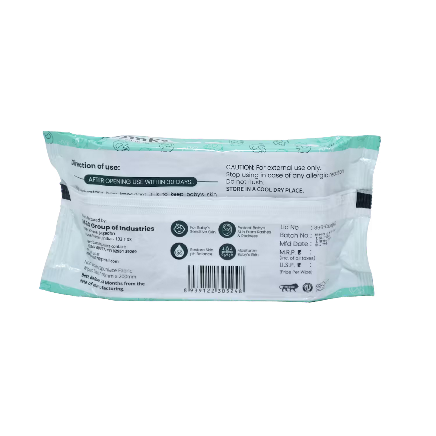 Bumkins Baby Wipes