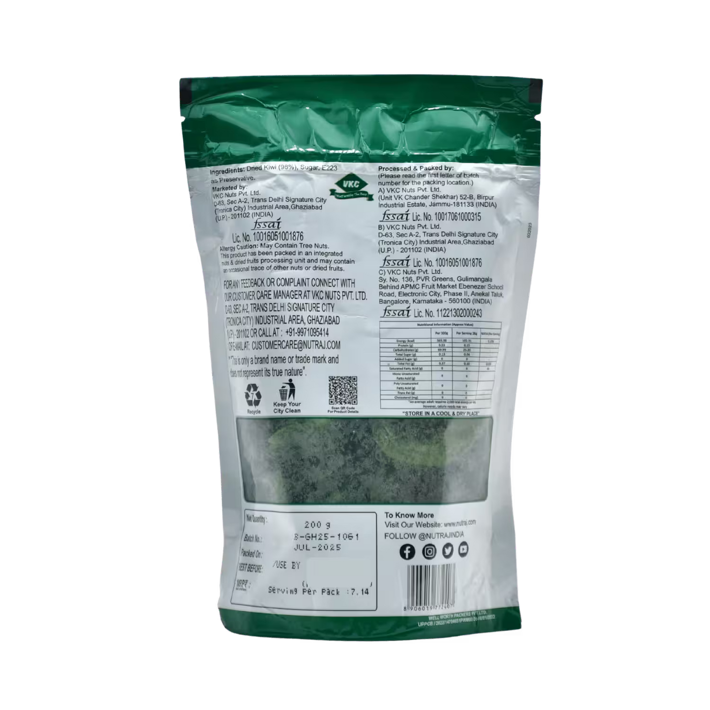 Dried Kiwi Nutraj