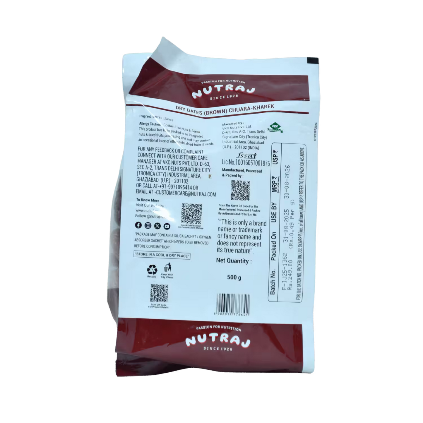 Dry Dates Chuara Kharek