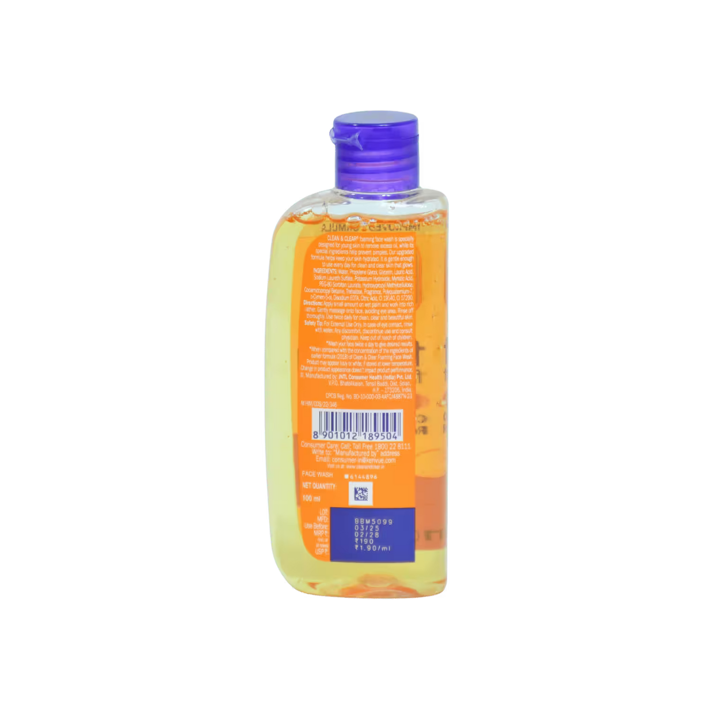 Foaming Face Wash