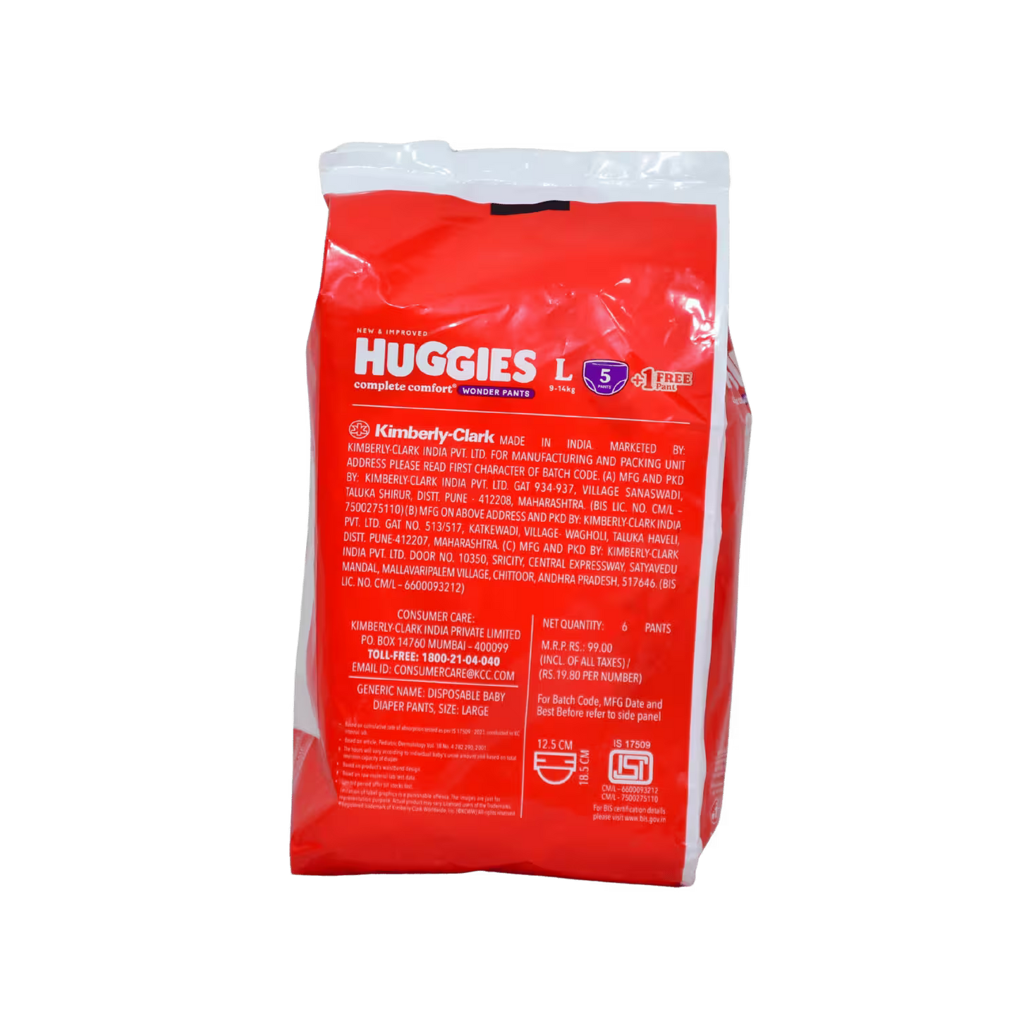 Huggies 5 Pants Large