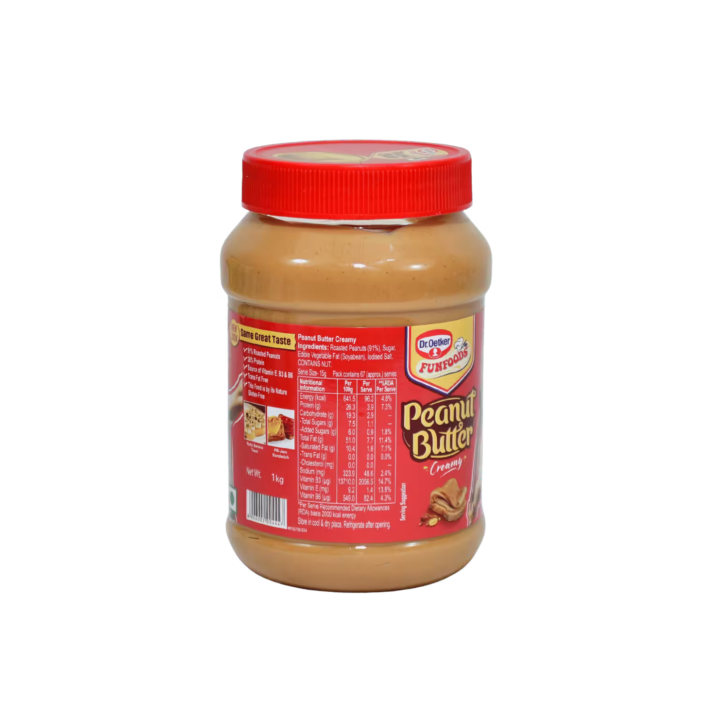 Peanut Butter Funfoods Creamy