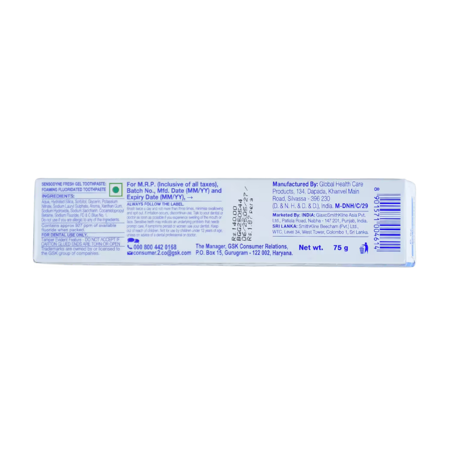 Sensodyne Fresh Gel