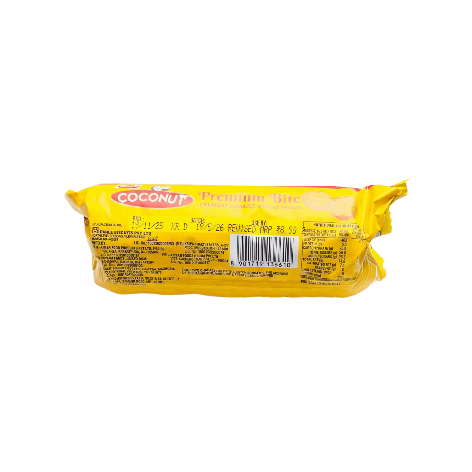 Coconut Biscuit Parle
