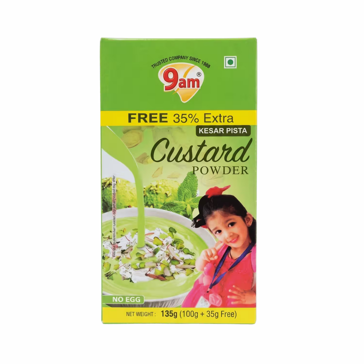 Custard Powder Kesar Pista