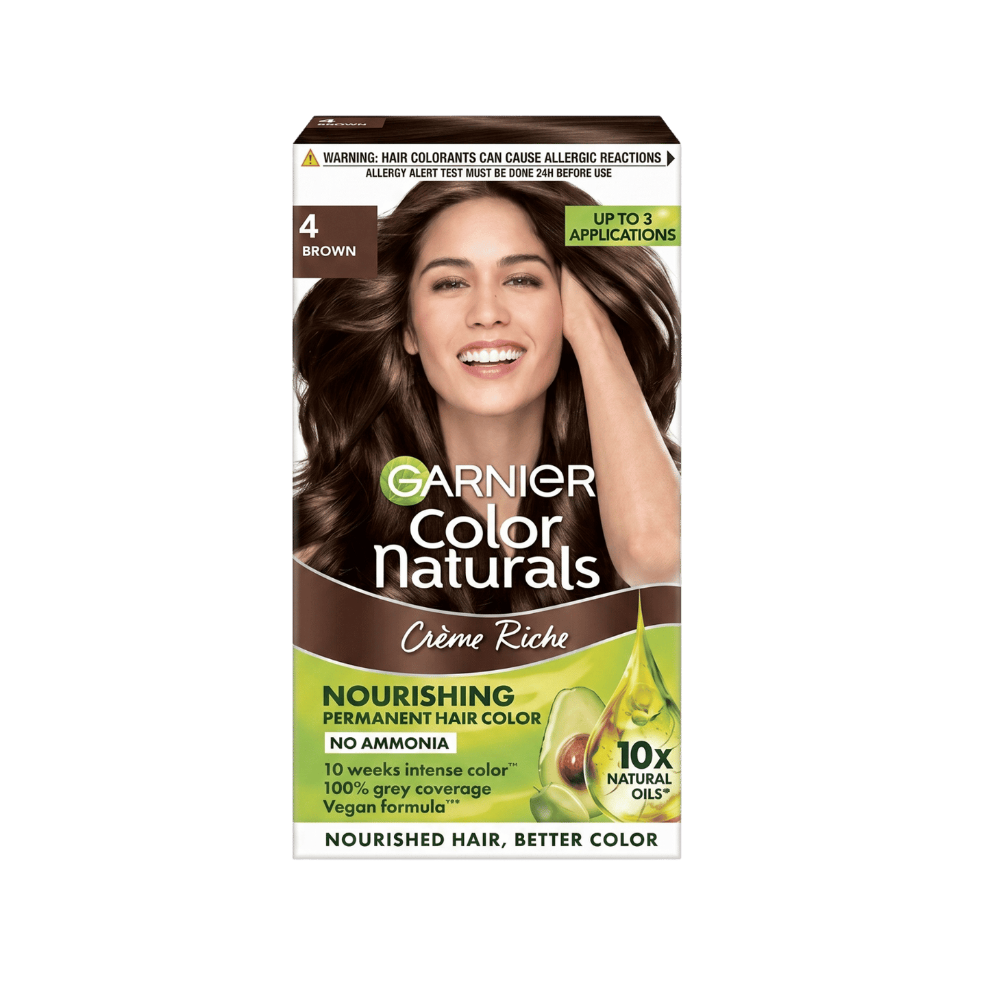 Garnier Color Naturals Brown 4