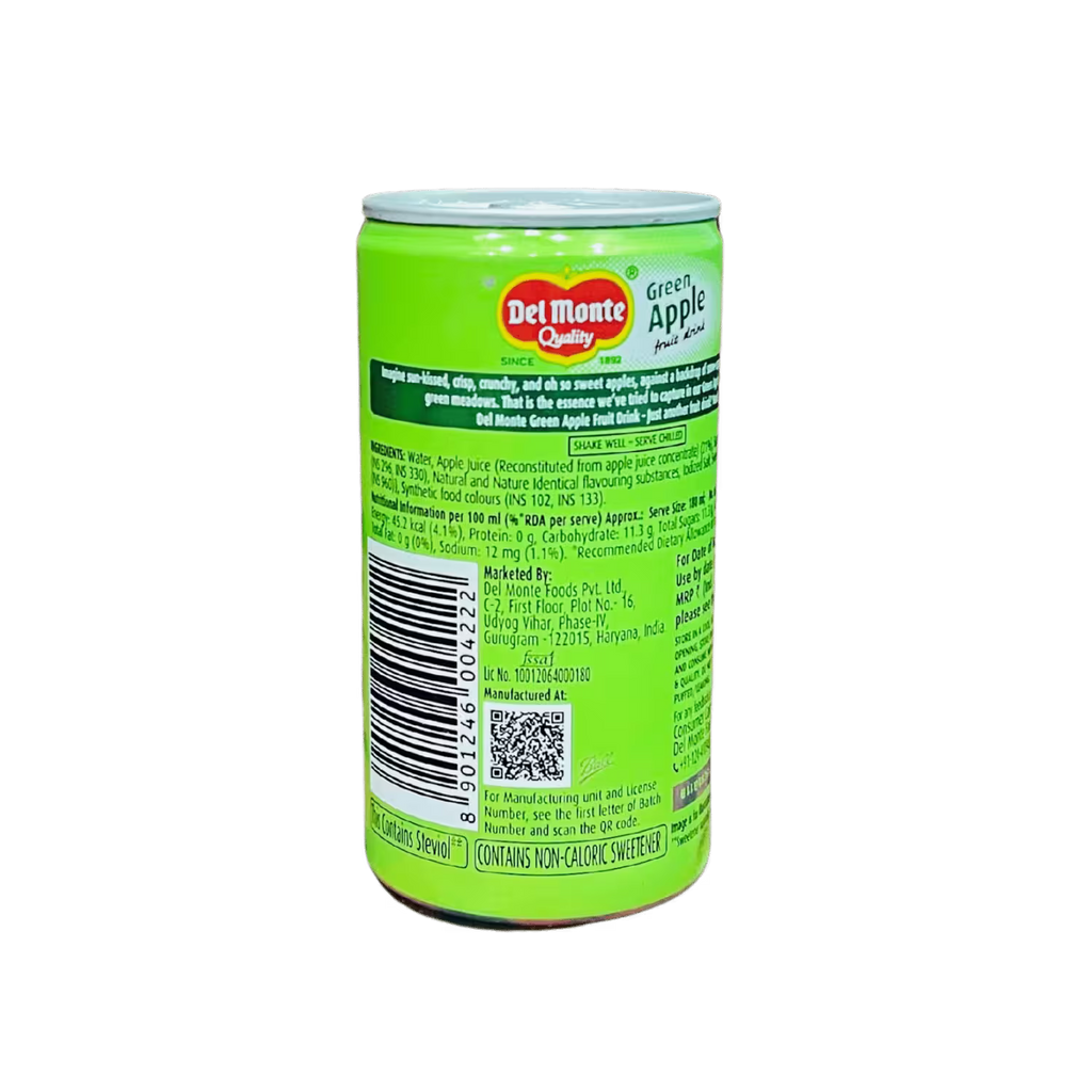 Green Apple Fruit Drink Del Monte
