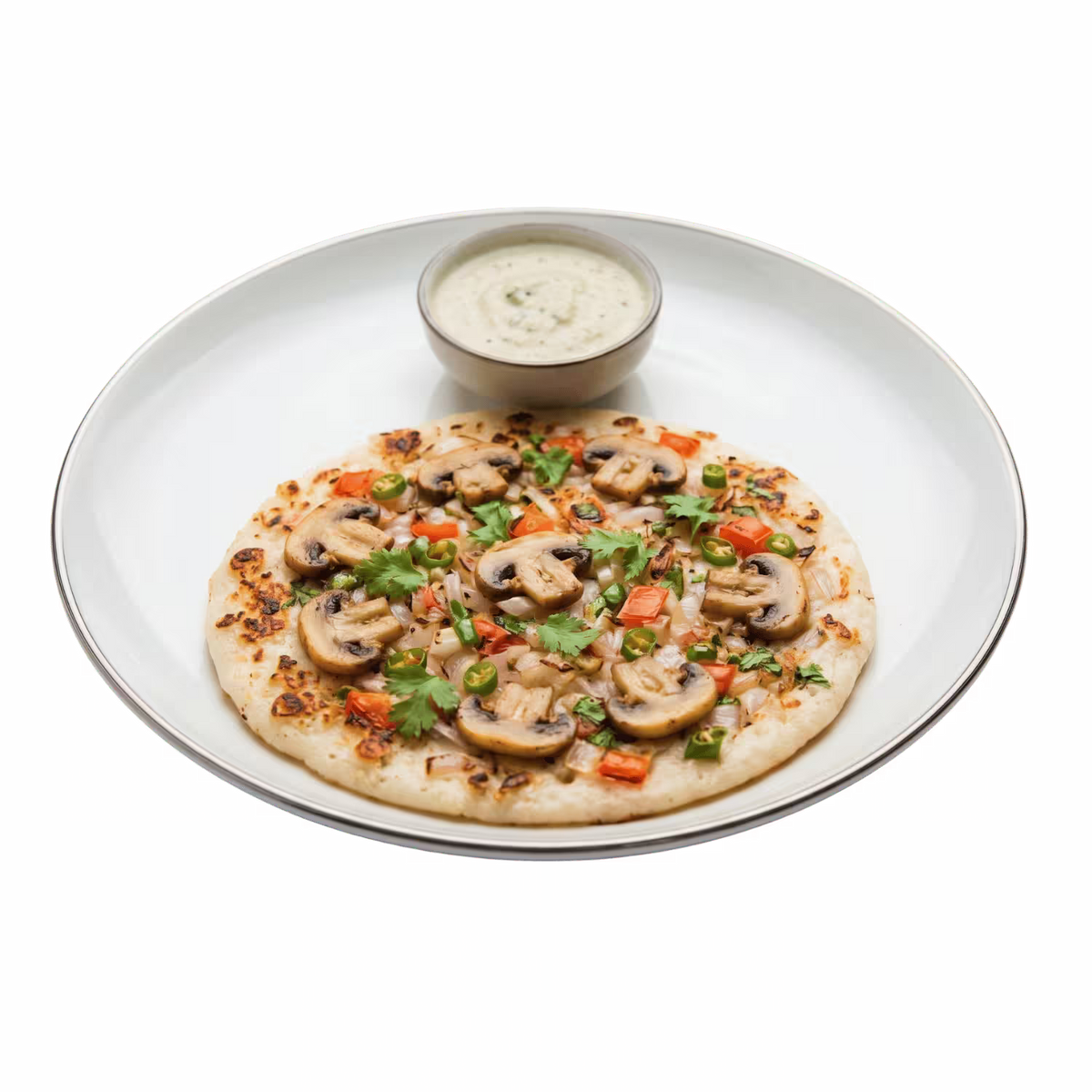 Mushroom Uttapam