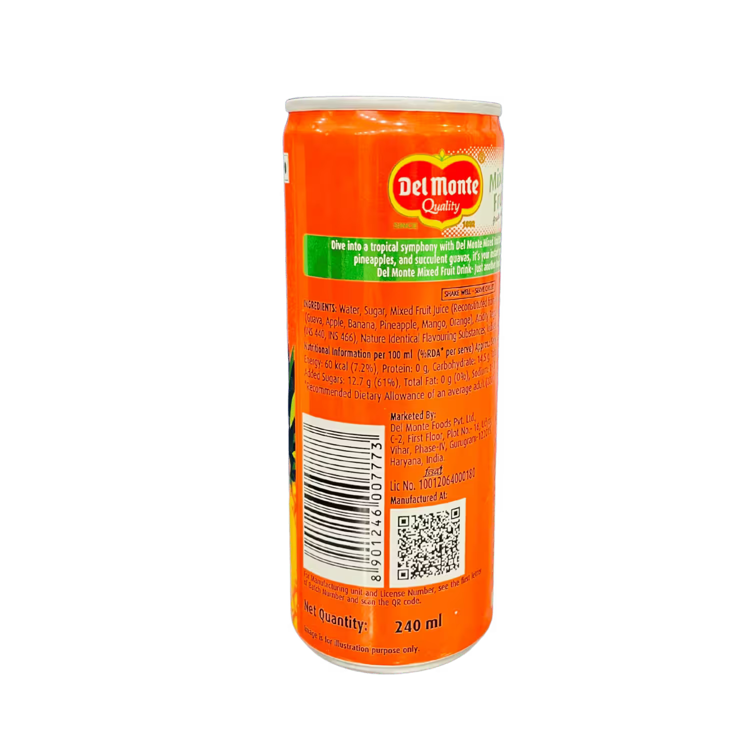 Mixed Fruit Drink Del Monte