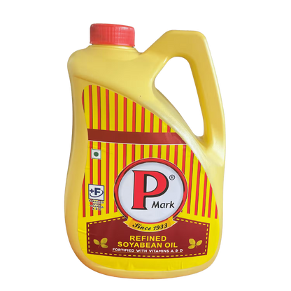 P Mark Refined Soyabean Oil