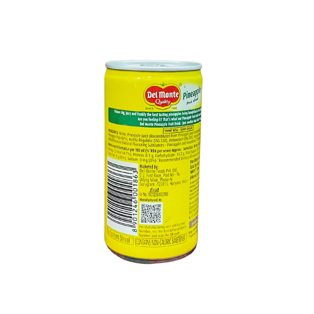 Pineapple Fruit Drink Del Monte
