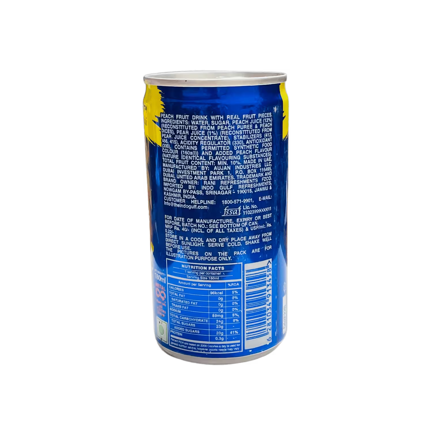 Rani Peach Fruit Drink
