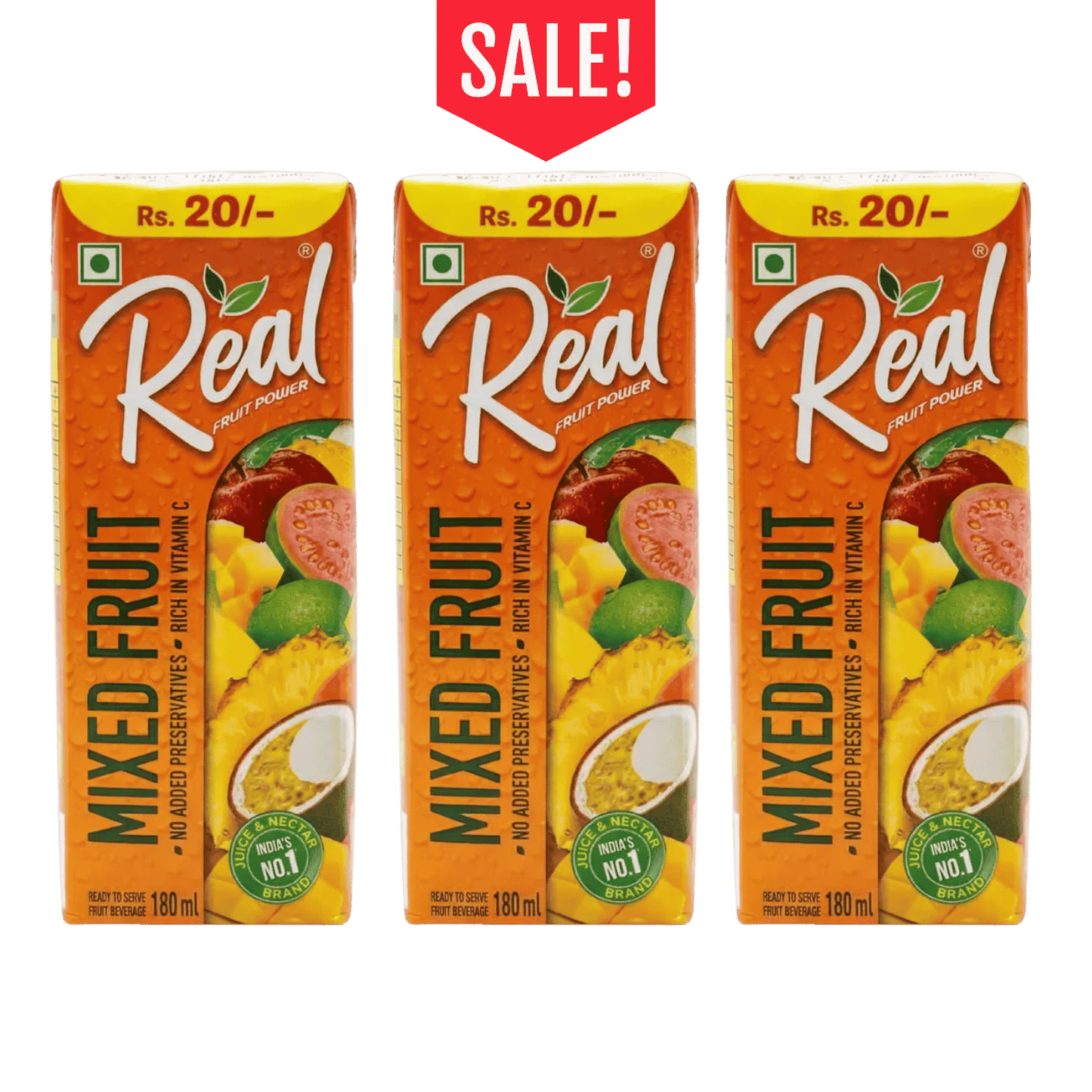 Real Mixed Fruit Drink Pack