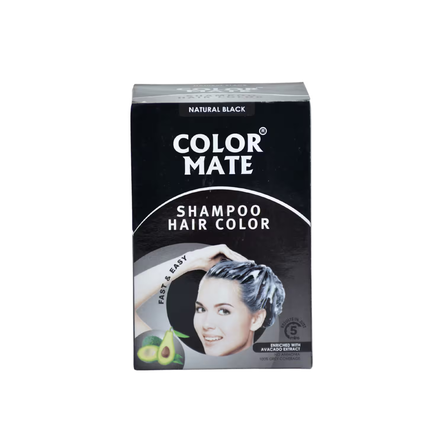 Shampoo Color Mate Natural Black