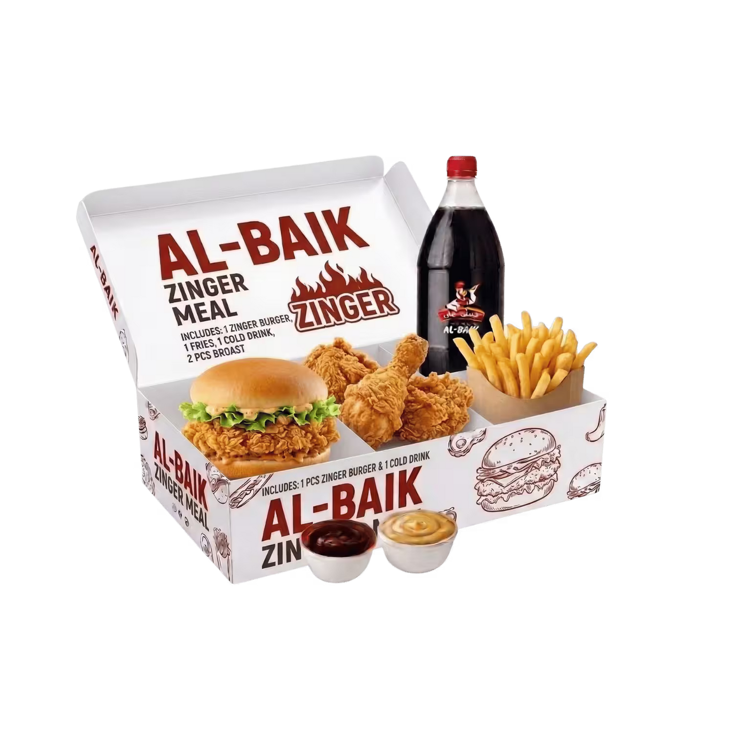 Zinger Meal Box