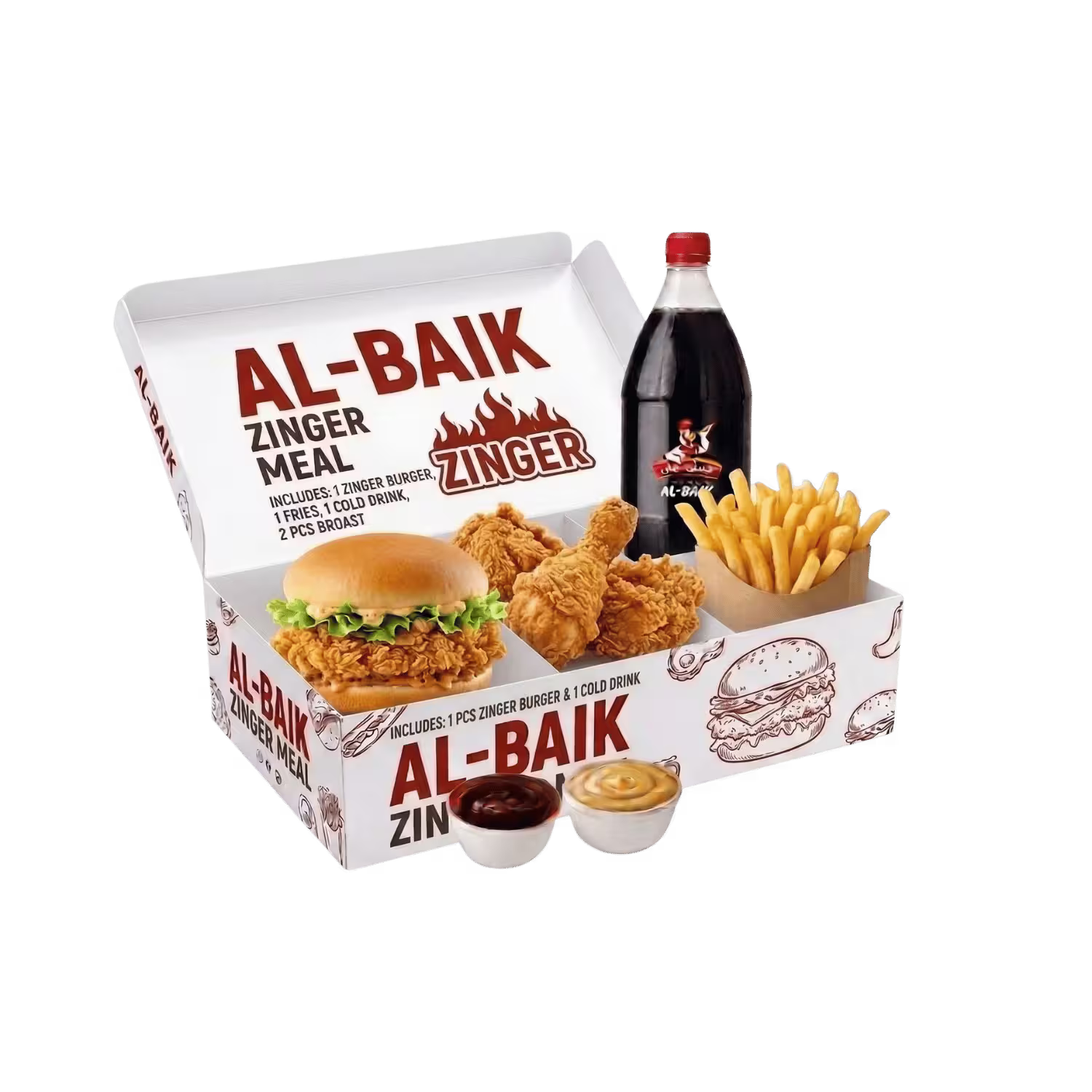 Zinger Meal Box