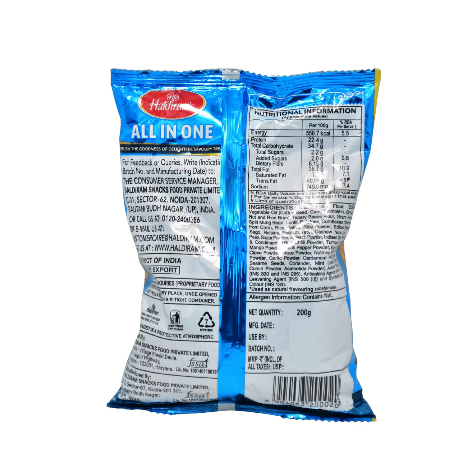 All in One Haldirams