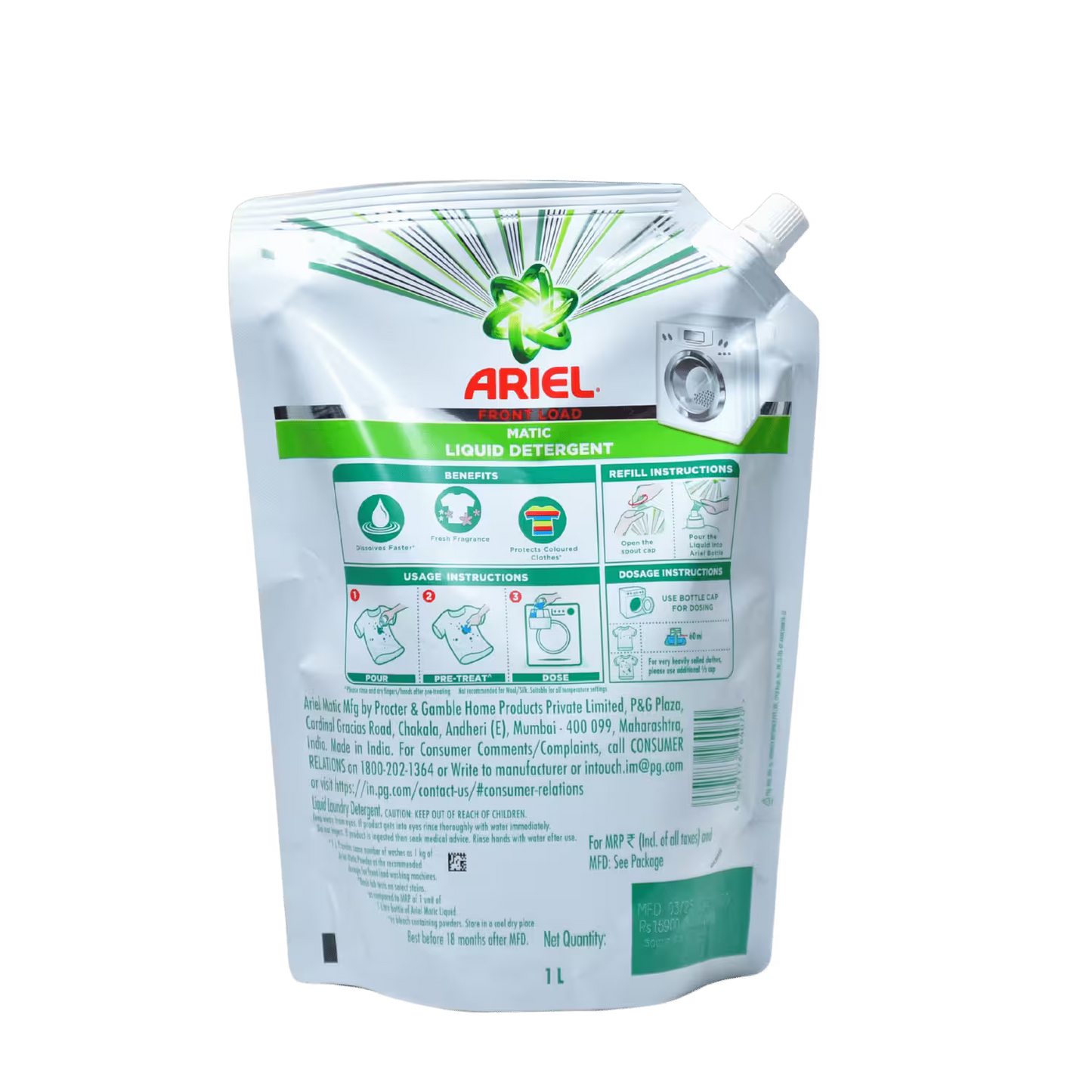 Ariel Matic Liquid Detergent