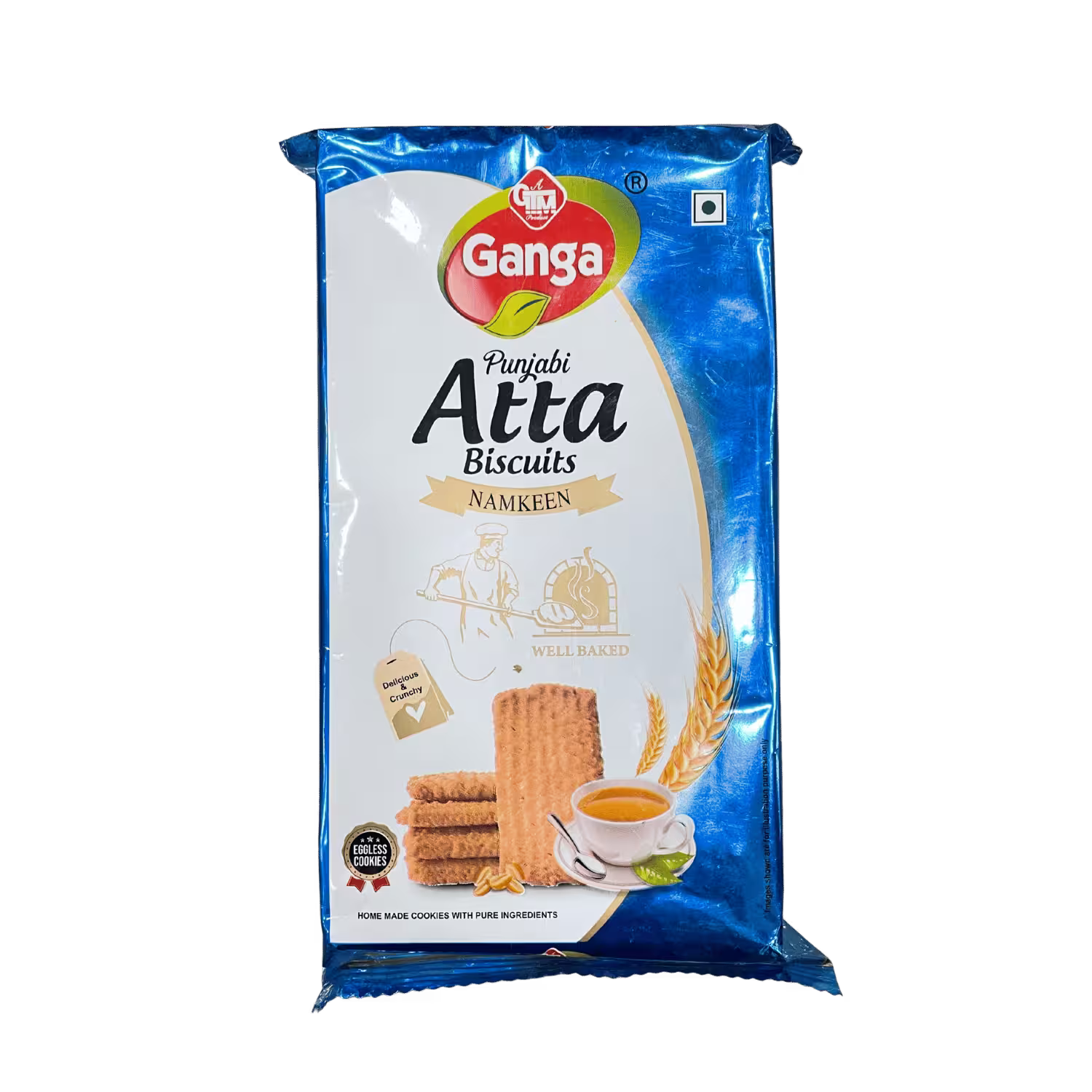 Atta Biscuits Namkeen Ganga