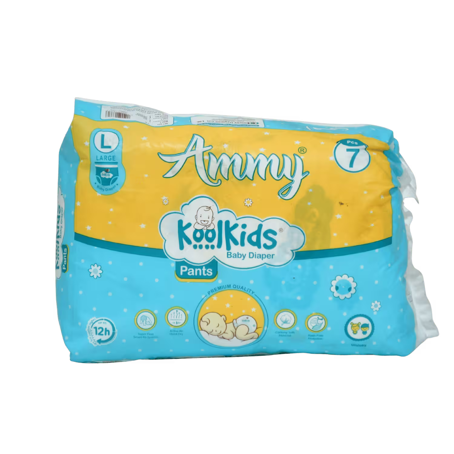 Baby Diaper Ammy Koolkids 7 Pants Large