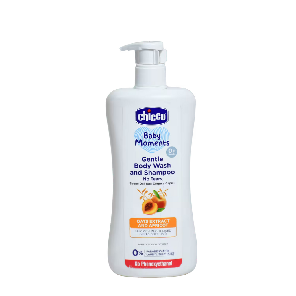 Baby Moments Gentle Body Wash and Shampoo Chicco