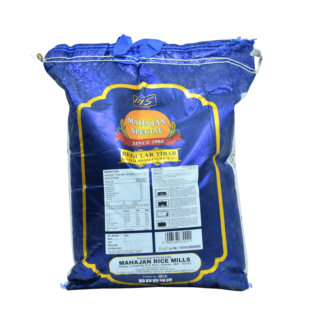 Basmati Rice Mahajan Special Regular Tibar