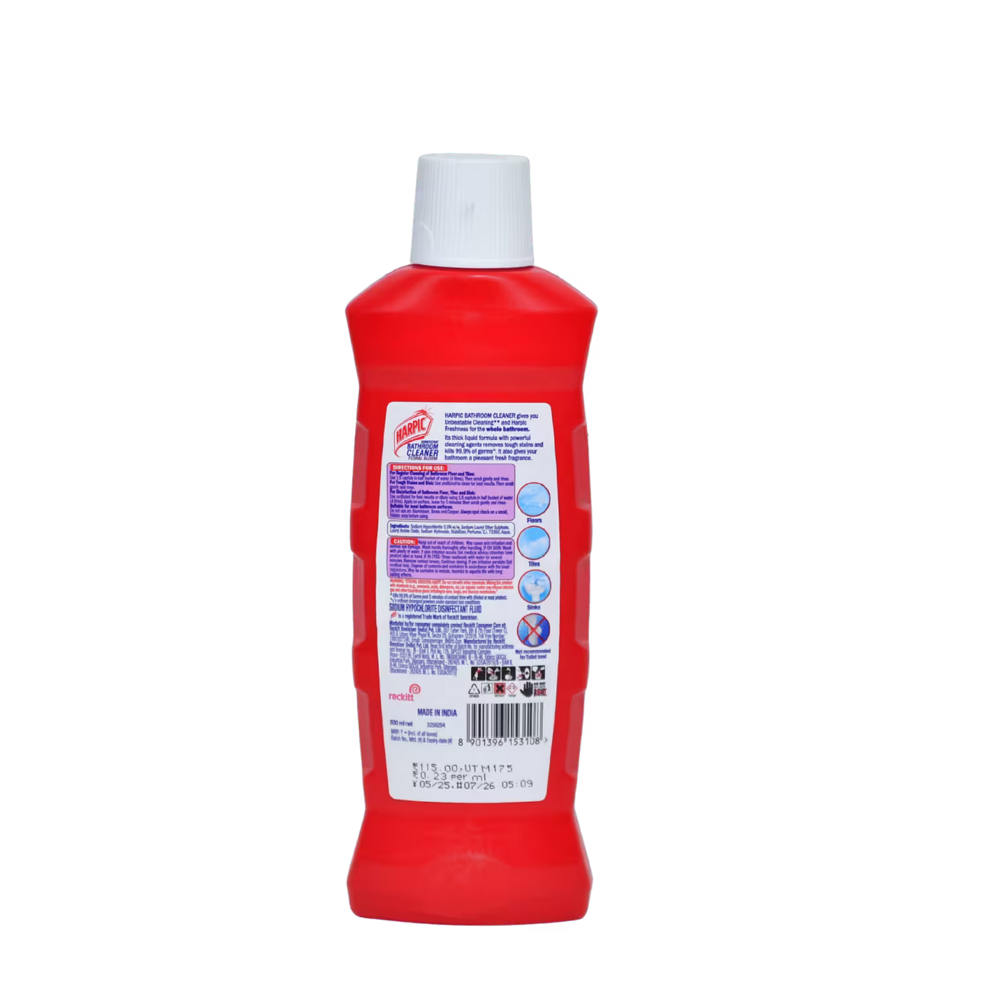 Bathroom Cleaner Harpic Floral Bloom