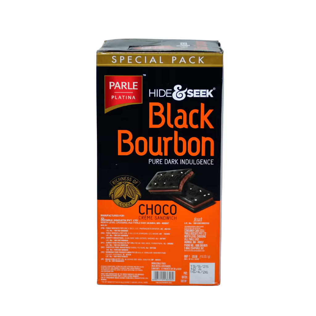 Black Bourbon Biscuits Parle