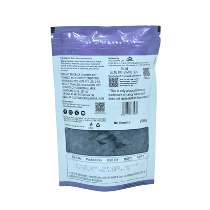 Black Raisins Nutraj