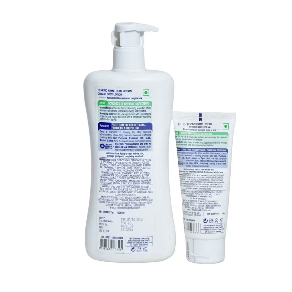 Body Lotion Baby Moments Chicco