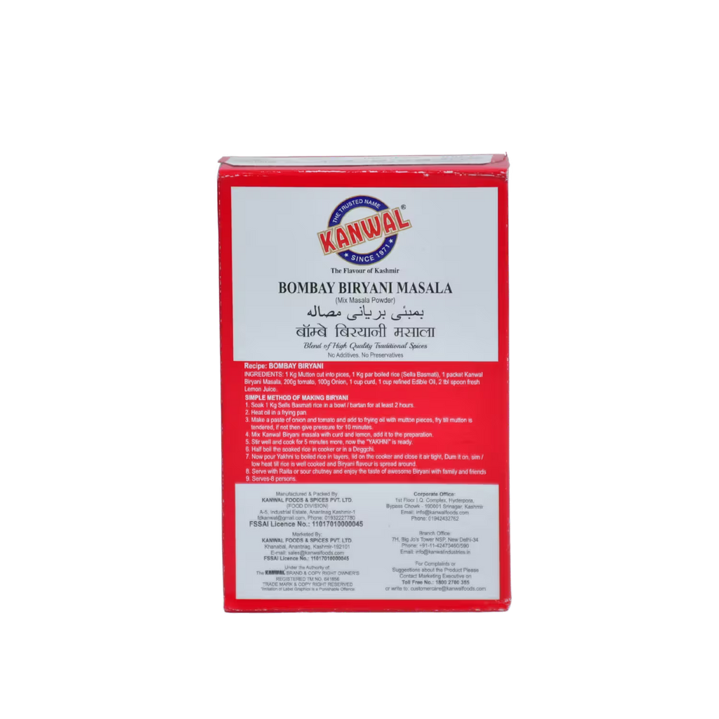 Bombay Biryani Masala Kanwal