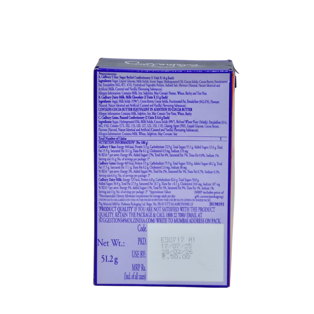 Cadbury Celebrations Chocalate