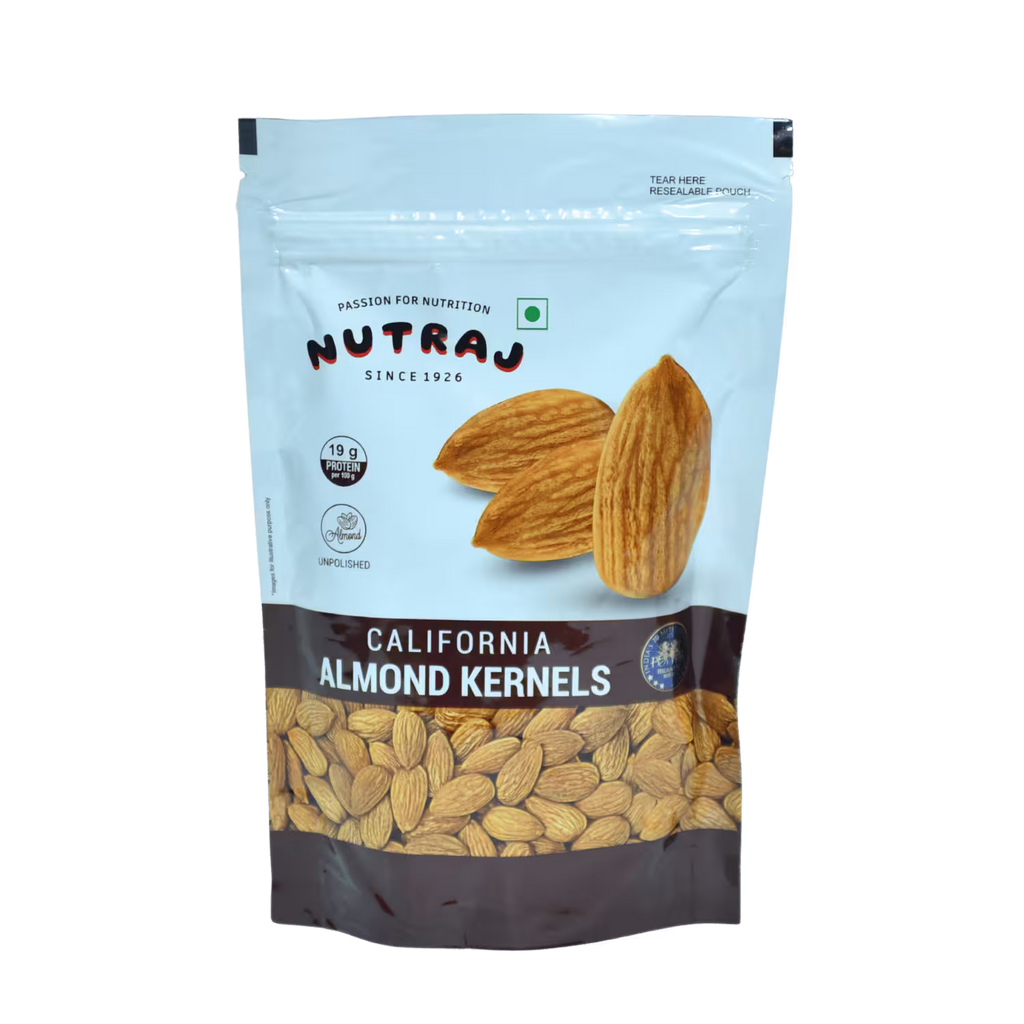 California almond Kernels Nutraj