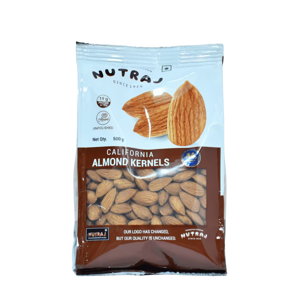 California almond Kernels Nutraj