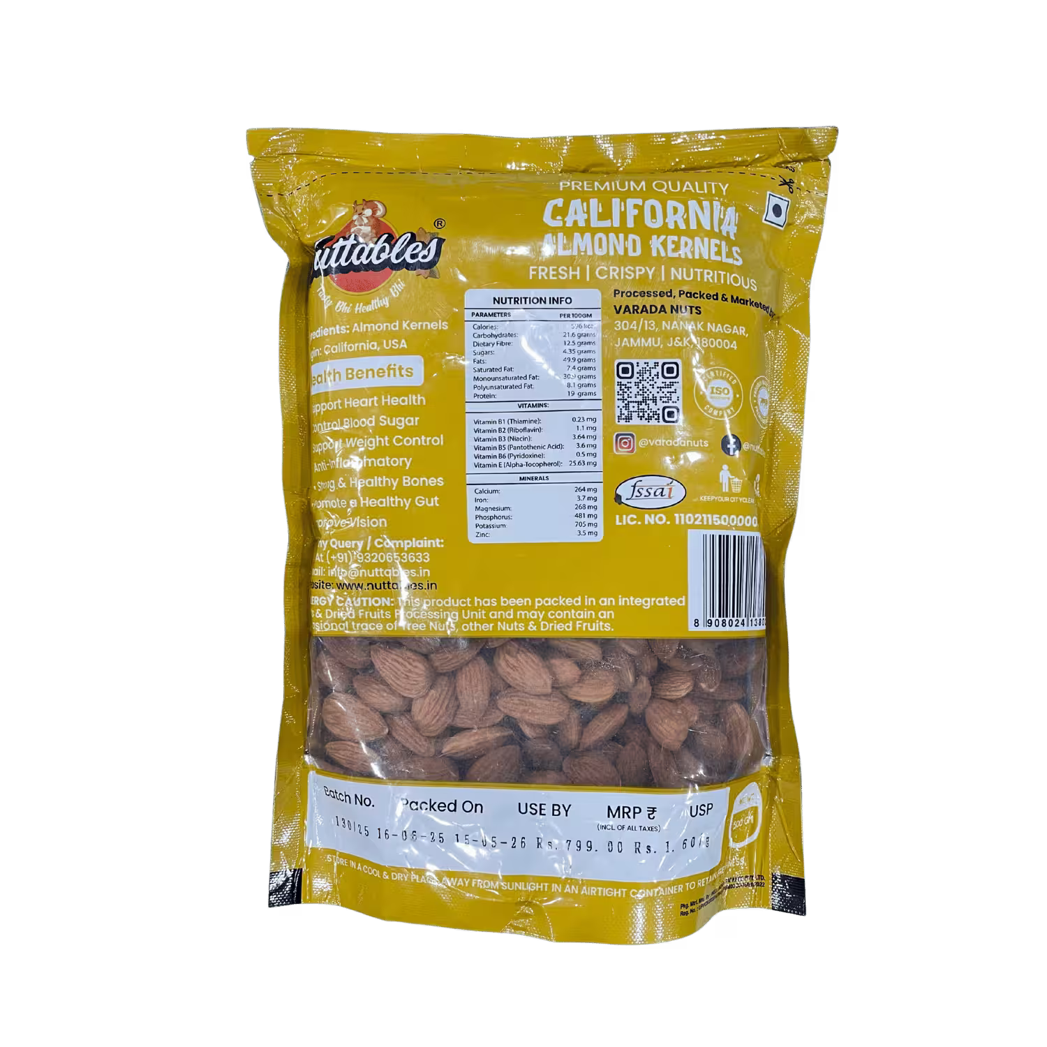 California Almond Nuttables