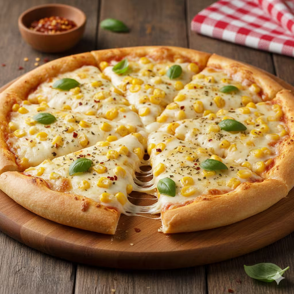 Cheese Corn Pizza