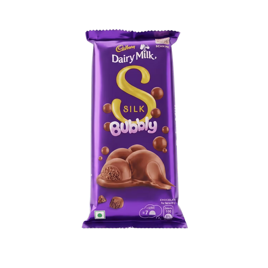 Chocolate Dairy Milk Silk Bubbly