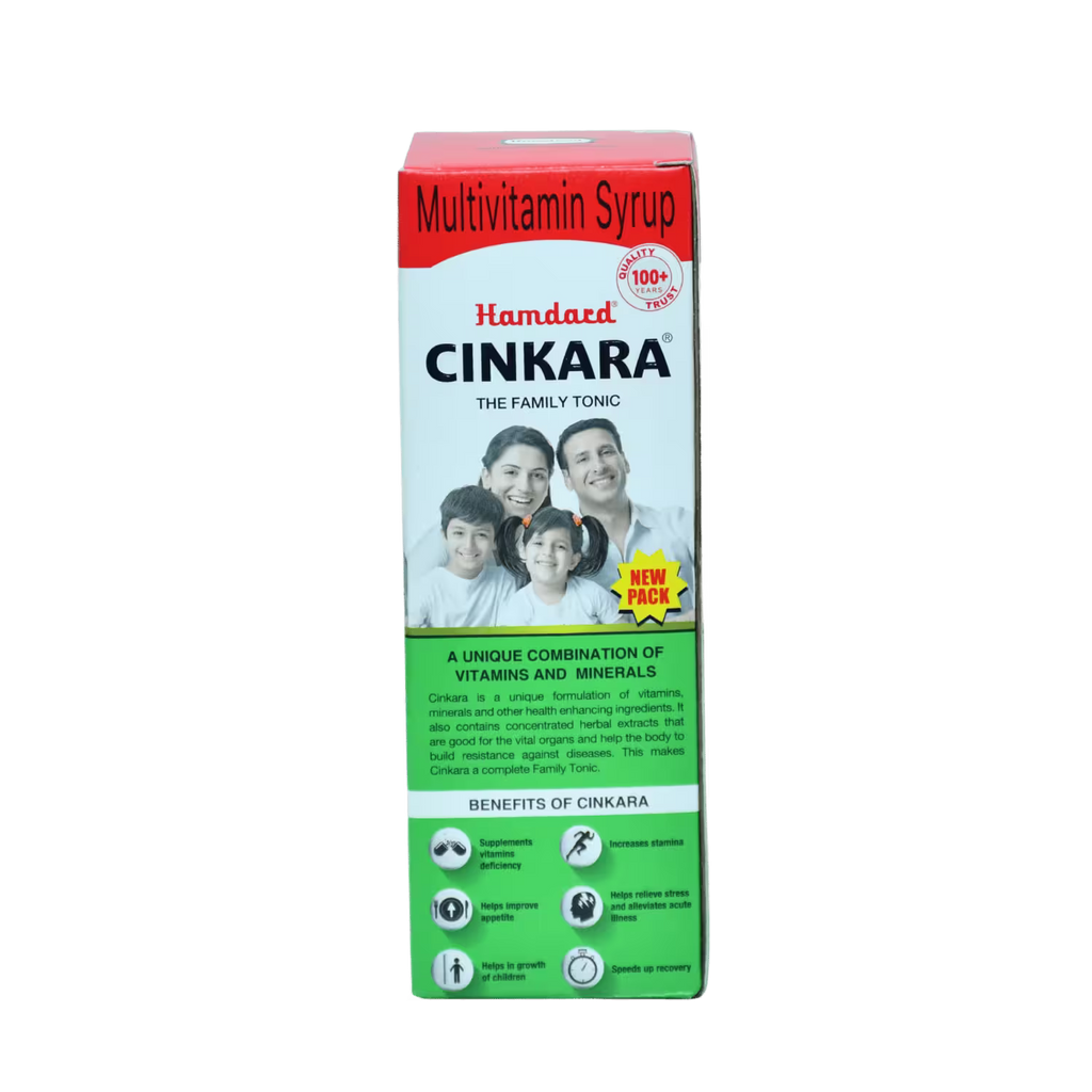Cinkara Hamdard Multivitamin Syrup