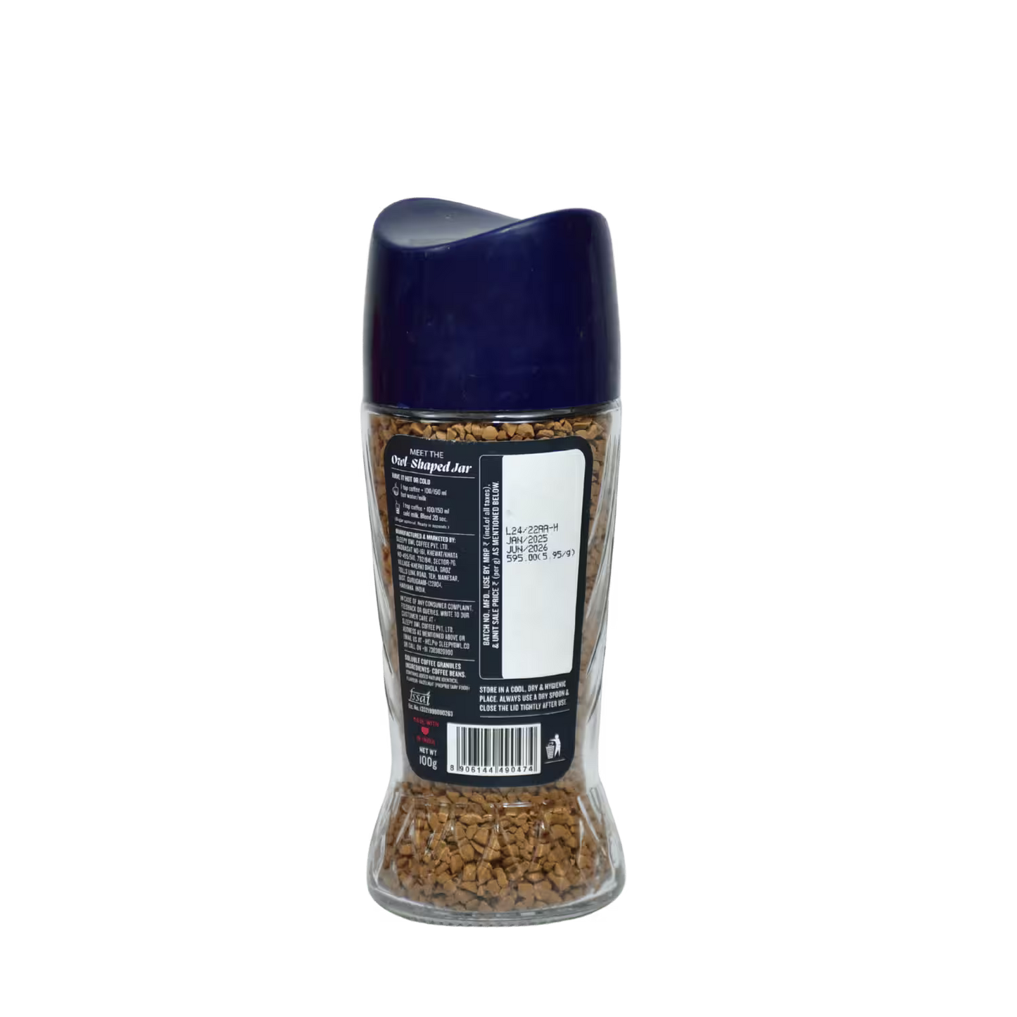Coffee Hazelnut Sleepy Owl