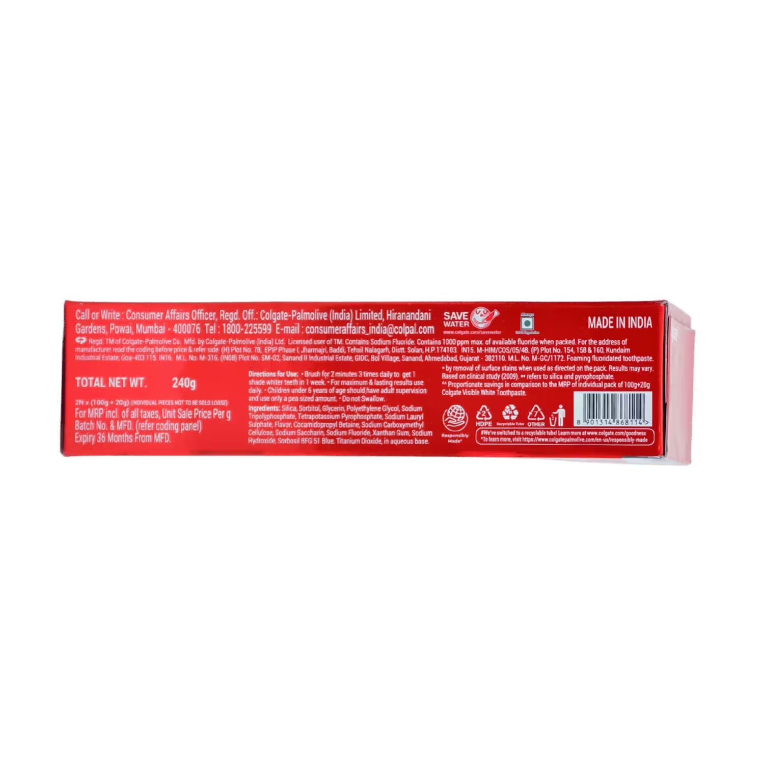 Colgate Visible White