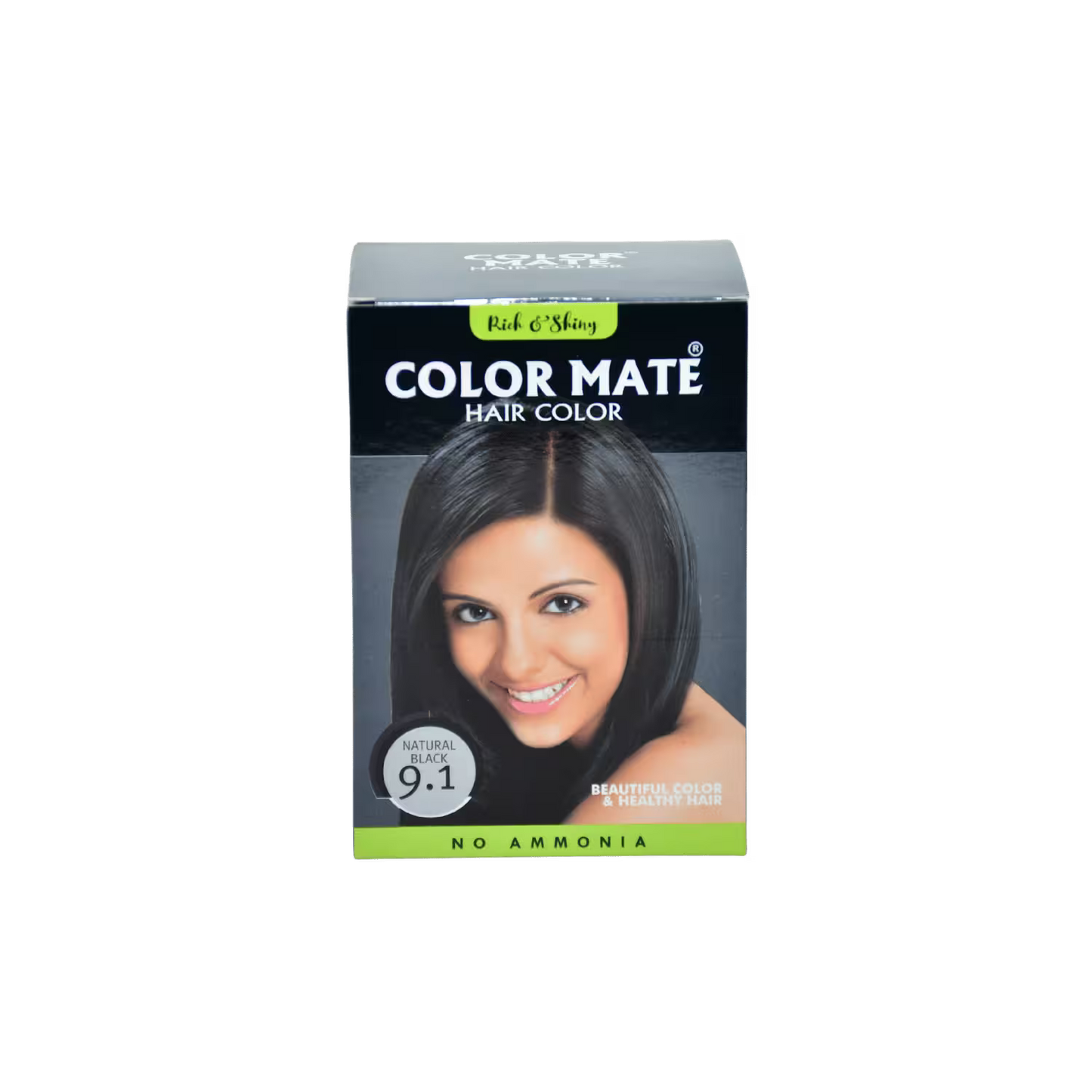 Color Mate Hair Color Natural Black 9.1