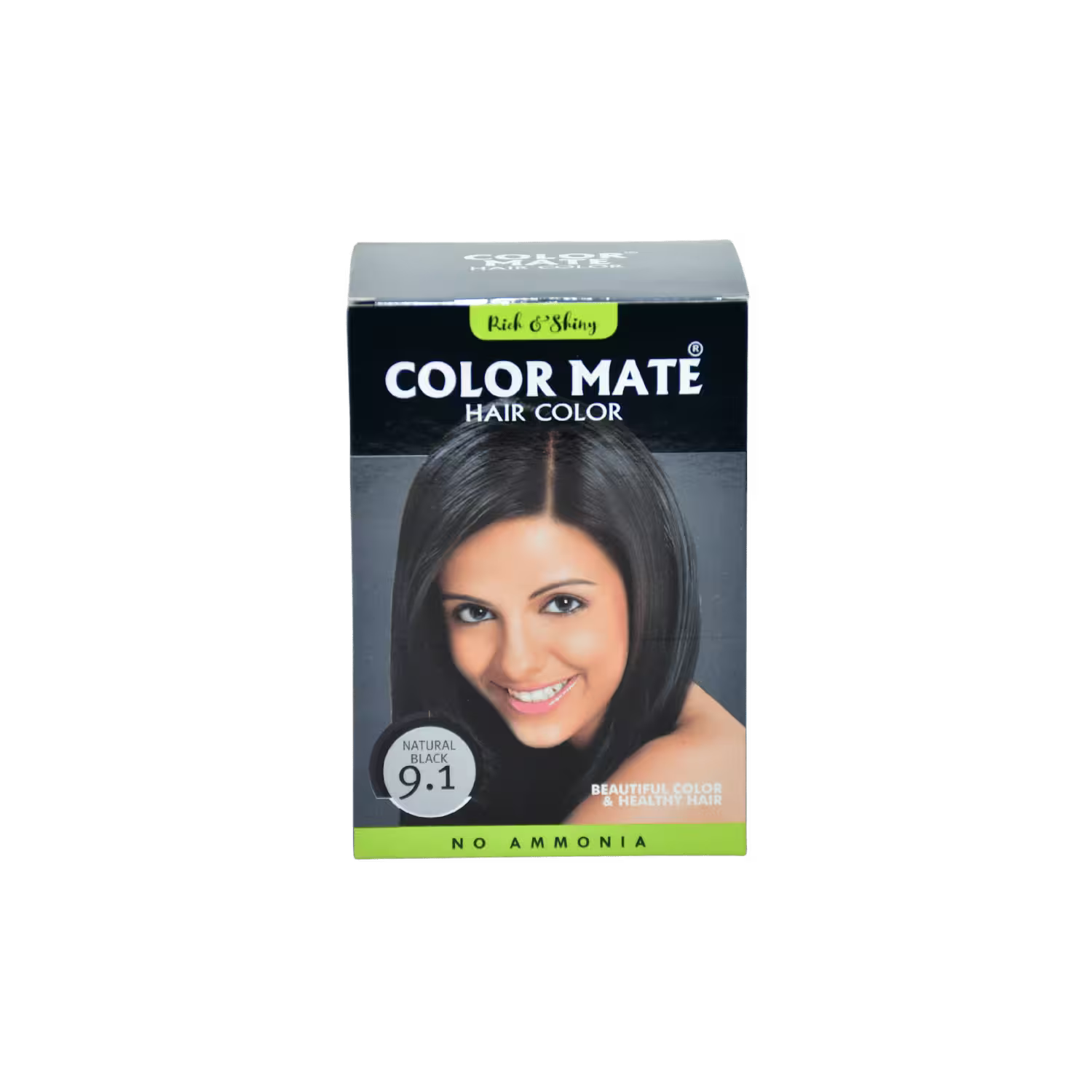 Color Mate Hair Color Natural Black 9.1