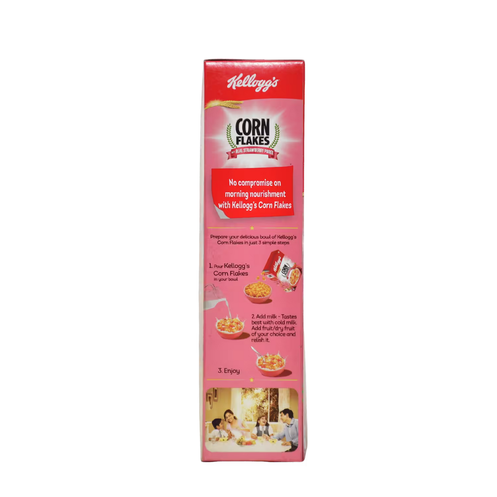 Corn Flakes Strawberry Kelloggs