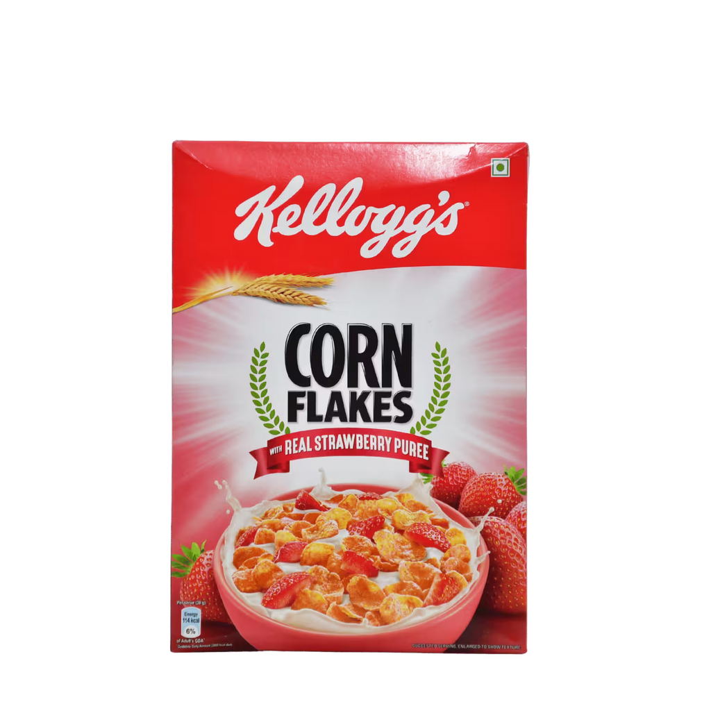 Corn Flakes Strawberry Kelloggs