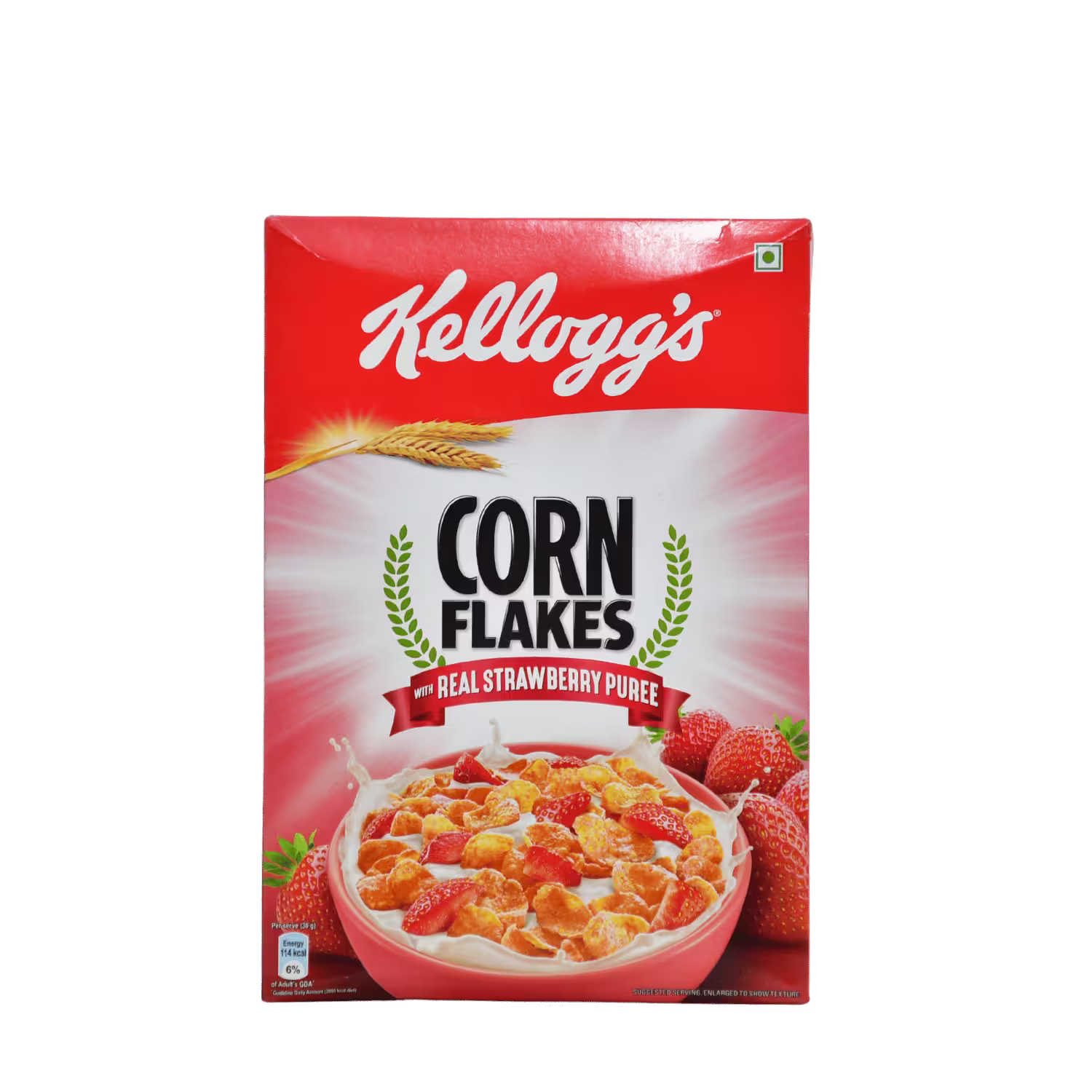 Corn Flakes Strawberry Kelloggs