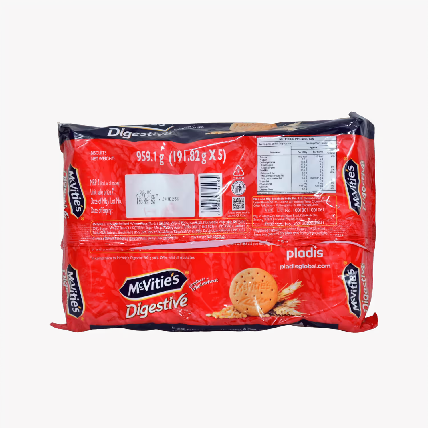 Digestive Biscuits Mcvities